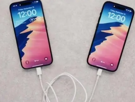 洮南苹果15维修店分享iPhone15可以给安卓充电吗 