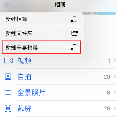 洮南苹果手机维修分享在iPhone上找不到共享相簿怎么办