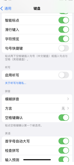 洮南苹果14维修店分享iPhone14如何快速打字 洮南苹果14维修店分享iPhone14如何快速打字