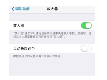洮南苹果14服务店分享iPhone14辅助功能快捷键设置方法